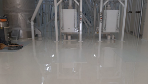 THI CÔNG SƠN SÀN EPOXY KCC TẠI NHÀ MÁY XUẤT NHẬP KHẨU 